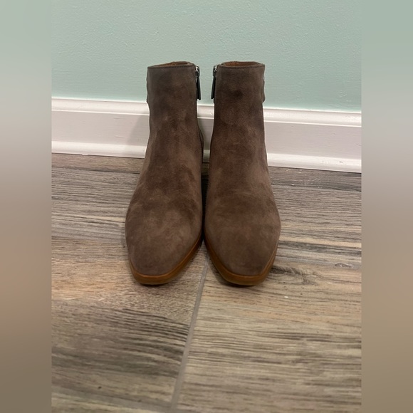 Aquatalia Women's Faria Weatherproof Bootie, Taupe, Size 6.5, Italian Leather - Picture 10 of 14